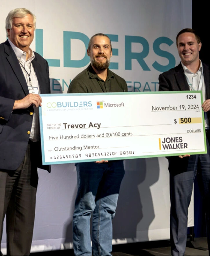 trevor taking check as achievement